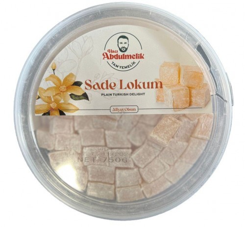 HACI ABDULMELİK SADE LOKUM 750GR*12