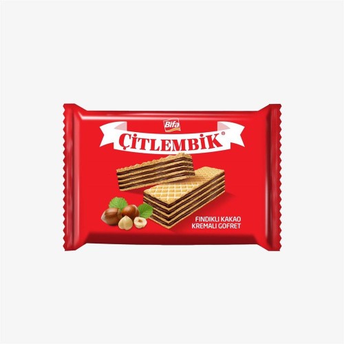 BIFA ÇITLEMBİK 30 GR HAZELNUT COCOA CREAM WAFER *24(1054A)