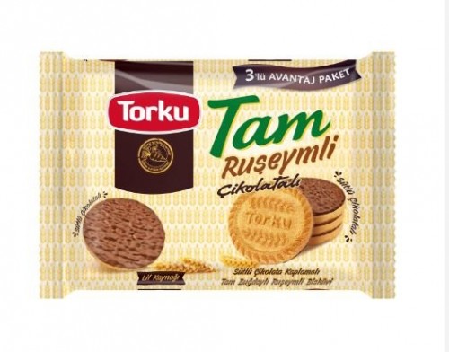 TORKU (406247) RUŞEYMLI BISCUITS WITH CHOCOLATE 252 GR*8