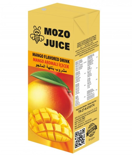 SPİKO/MOZO JUİCE 200 ML MEYVE SUYU MANGO*27