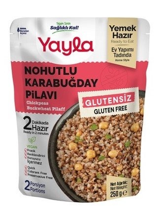 YAYLA 250 GR GLUTEN-FREE BLACKWHEAT RICE*12