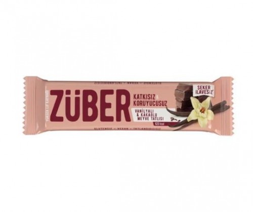 ZÜBER 40 GR MEYVE BAR VANİLYALI KAKAOLU*12