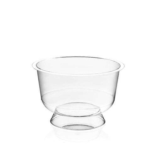 TRANSPARENT FOOT DESSERT BOWL *500