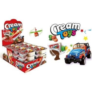 AR-7001 CREAM TOYS WITH COCOA HAZELNUT SPORTS TOY 10 GR*24