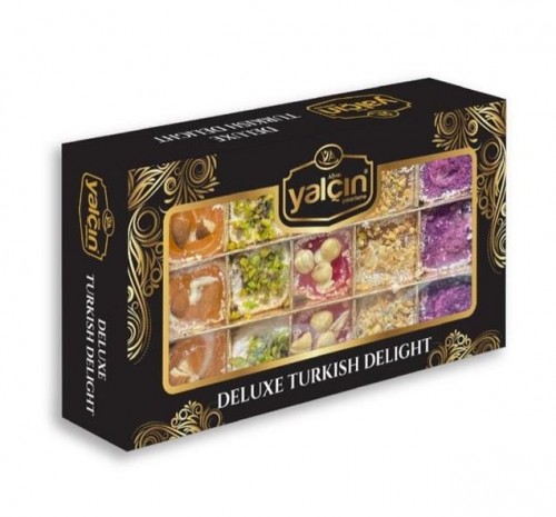 YALÇIN 200GR DELUXE WINDOWED TURKISH DELIGHT*18