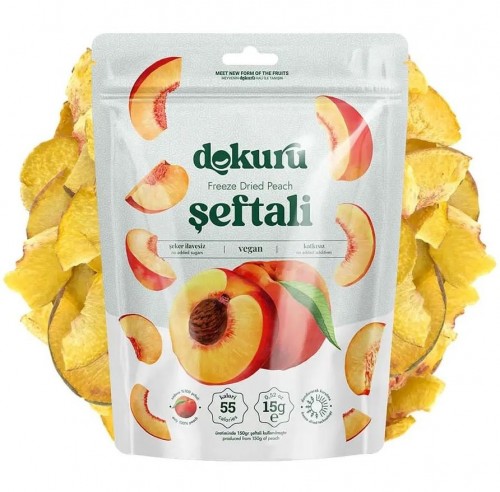 DOKURU FROZEN FRUIT PEACH 15 GR*12