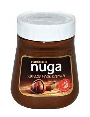 Fisco B. Nuga Chocolate Glass 700 Gr*6