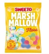 SWEETO 140 GR MARSHMALLOW FLORA*12