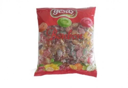 GESAŞ 800GR BONBON FRUIT FLAVOR CANDY*6