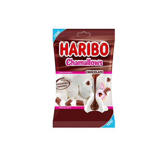 HARİBO CHAMALLOWS CHOCOLATE FILLED 62GR*24