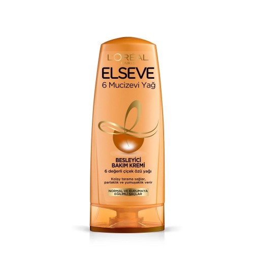 ELSEVE HAIR CONDITIONER 360 ML MIRACLE OIL *6