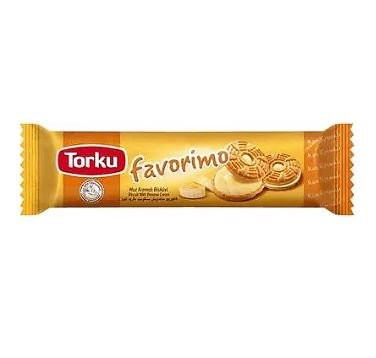 TORKU FAVORİMO MUZ KREMALI BİSKÜVİ 61GR*24