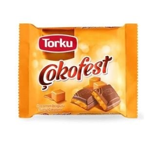 TORKU(405075) ÇOKOFEST KARAMEL.SÜTL.ÇİK 60 GR*6