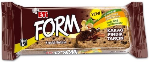 ETİ (7273124) FORM COCOA HAZELNUT BRAN Wheat 40GR*24