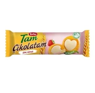 TORKU (409932)TAM ÇİKOLATAM ÇİLEK.BİS.3X83 GR*8