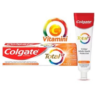 COLGATE 50 ML TOTAL VITAMIN C*12